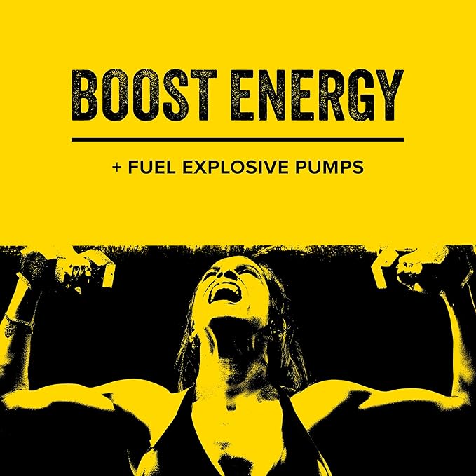 BEYOND RAW LIT Pre Workout Powder Supplement for Men and Women, Energy, Focus, Endurance, Pumps, Nitric Oxide Boost, 250mg Caffeine, Creatine, Beta Alanine, Watermelon, 30 Servings