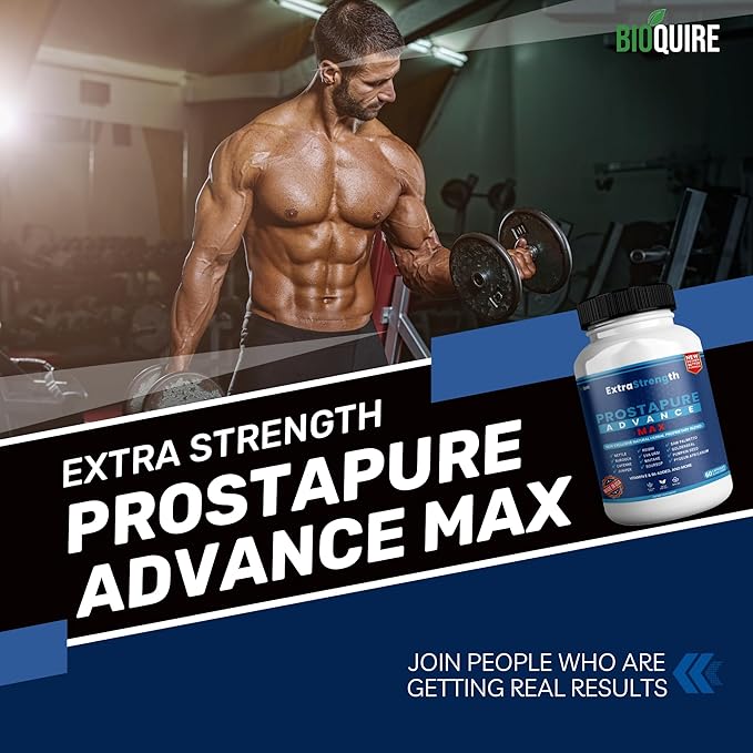 ProstaPure Advance Max Extra Strength Prostate Health Support Supplement, Saw Palmetto, Vegan, Non-GMO, Gluten-Free – 300 Capsules (5 Pack)