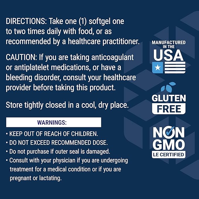 Life Extension Mega GLA Sesame Lignans, Omega-6 Fatty acids to Promote a Healthy inflammatory Response, Gluten Free, Non-GMO, 30 softgels