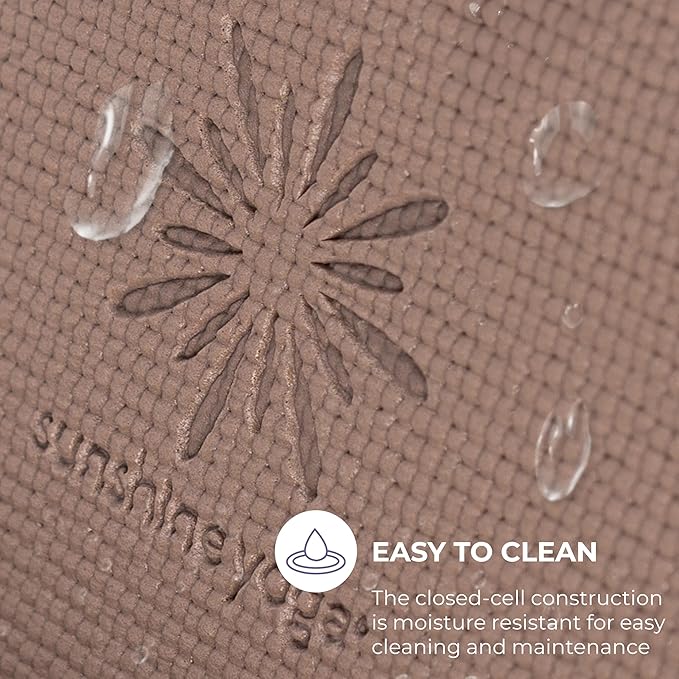 Sunshine Yoga 4 or 10 Pack Ascend Yoga Mat - 72" x 24" x 6mm Non-Slip Exercise Mat - Tear-Resistant, Non-Toxic Workout Mats for Pilates, Home, Studio, Fitness, Gym, Training, Floor Stretching