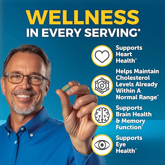 Viva Naturals Triple Strength Omega 3 Fish Oil Supplement - 2500 mg Fish Oil with Re-Esterified Omega 3 Fatty Acids Including EPA, DHA DPA - 60 Pescatarian-Friendly Softgels