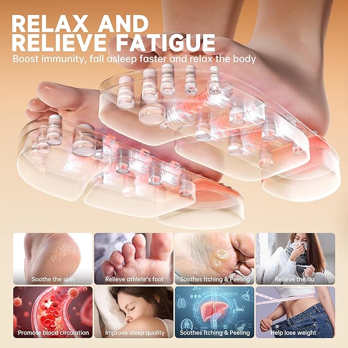 Collapasible Foot Spa Bath Massager with Heat, Pedicure Foot Spa with Bubbles and Jets/Timer/Temperature Control, Feet Soak Tub for Home, Office, Relaxation and Stress Relief, Gift for Men and Women