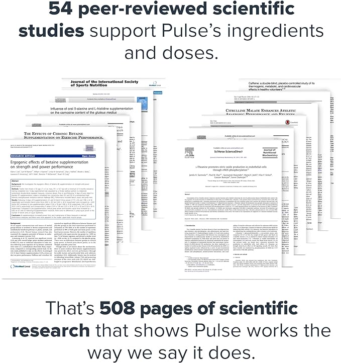 LEGION Pulse Pre Workout Supplement - All Natural Nitric Oxide Preworkout Drink to Boost Energy, Creatine Free, Naturally Sweetened, Beta Alanine, Citrulline, Alpha GPC (Caffeine Free Grape)