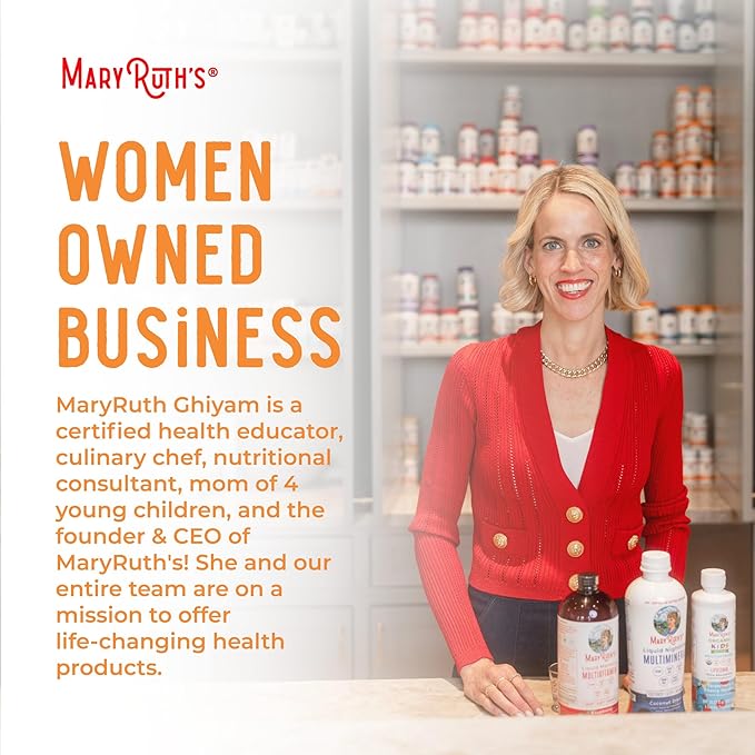 MaryRuth Organics Vitamin D USDA Organic | VIT D3 Liquid | Sugar Free | Liquid VIT D Spray Immune Support for Adults & Kids | Bone Health| Vegan | Gluten Free | Non-GMO | 30 Servings