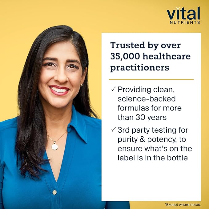 Vital Nutrients Multi-Nutrients 4 | Citrate/Malate Formula (with Copper and Iron) | Multi Vitamin/Mineral Formula with Potent Antioxidants | Bioavailable Form | Non-GMO | 180 Capsules