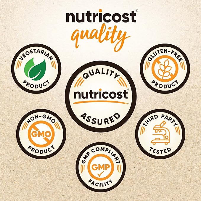 Nutricost Organic Super Greens Powder (30 Servings) Orange Sunrise Flavor - Superfood Supplement Drink Mix