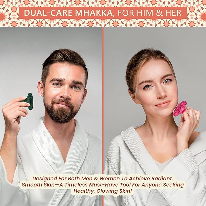 Face Exfoliator and Skin Care Tool – Gentle Scrubber Pad for Daily Use on Face and Neck, Remove Dead Skin and Achieve a Smooth, Radiant Glow for Men & Women – Perfect for Relaxing Facial Massage