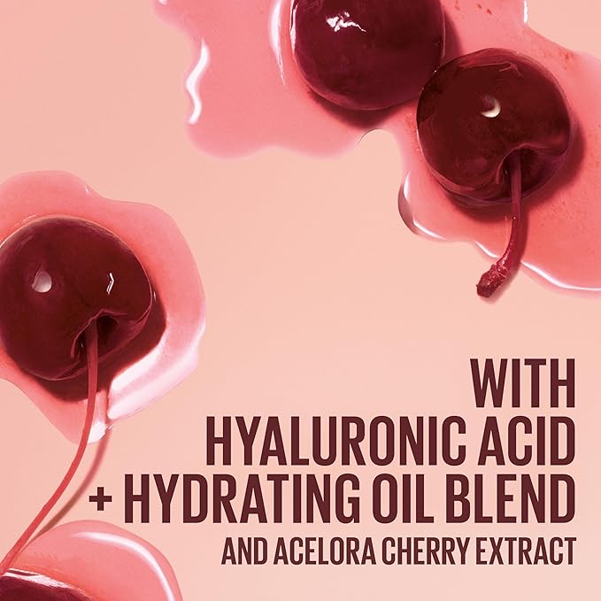 Maybelline Lifter Glaze Oil Balm with Hyaluronic Acid and Hydrating Oil Blend, Lip Balm with 24HRs of Smooth, Moisturizing Shine, Cherry Swirl (Sheer Cherry Red)