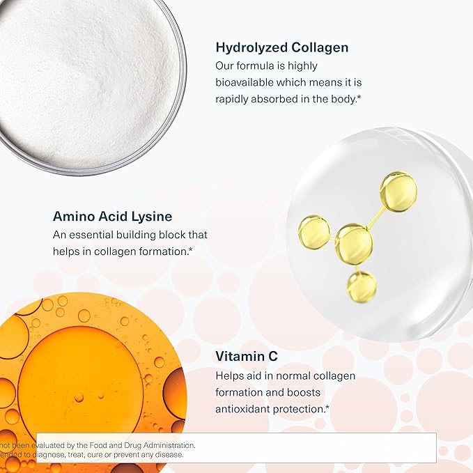 Youtheory Advanced Collagen - 6,000 mg Collagen with Vitamin C - for Hair, Skin & Nails* - Supplements for Women & Men - 290 Tablets (45-Day Supply)
