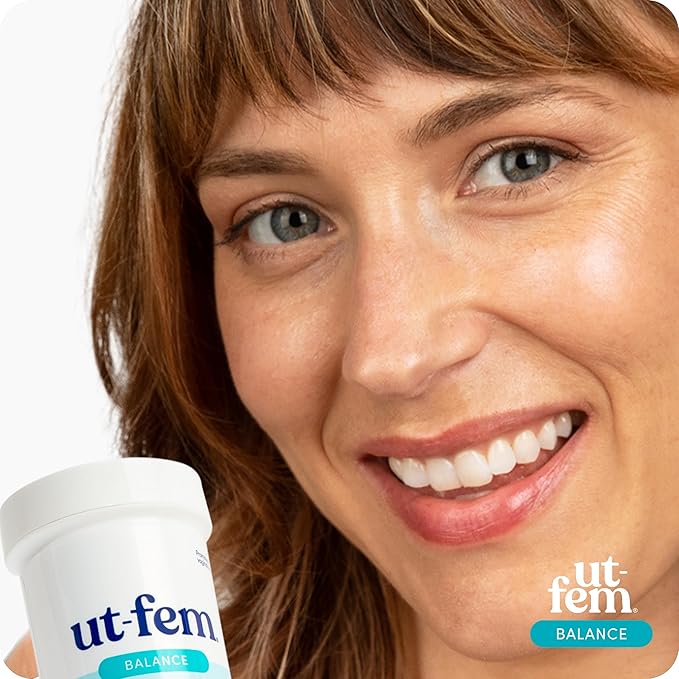 UT-Fem Balance Vaginal Probiotic | Womens Probiotic for pH Balance, Vaginal Health & Odor Support | 30 Capsules
