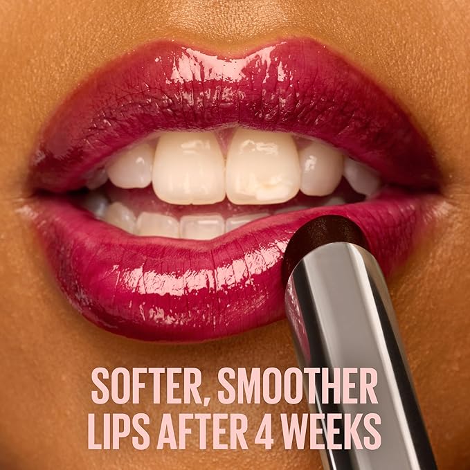 Maybelline Lifter Glaze Oil Balm with Hyaluronic Acid and Hydrating Oil Blend, Lip Balm with 24HRs of Smooth, Moisturizing Shine, Acai Glaze (Sheer Black Cherry)