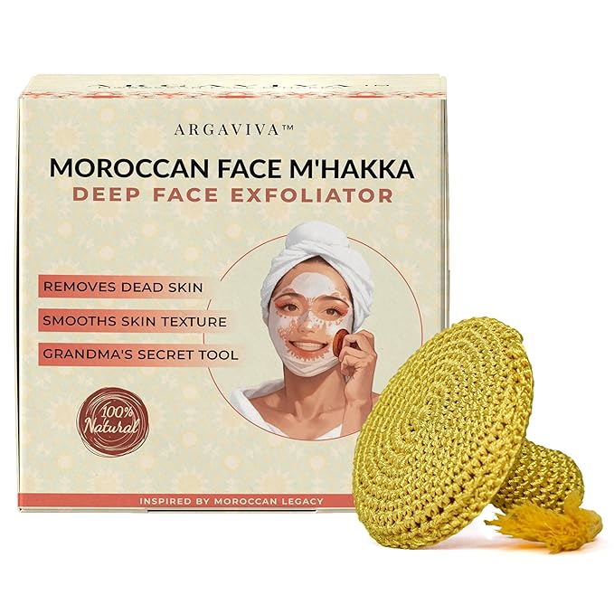 Face Exfoliator and Skin Care Tool – Gentle Scrubber Pad for Daily Use on Face and Neck, Remove Dead Skin and Achieve a Smooth, Radiant Glow for Men & Women – Perfect for Relaxing Facial Massage
