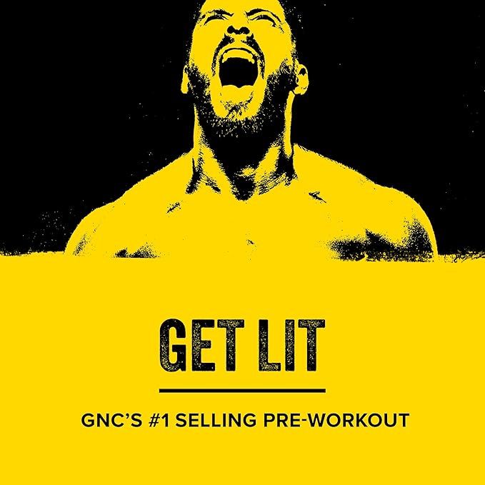 BEYOND RAW LIT Pre Workout Powder Supplement for Men and Women, Energy, Focus, Endurance, Pumps, Nitric Oxide Boost, 250mg Caffeine, Creatine, Beta Alanine, Watermelon, 30 Servings