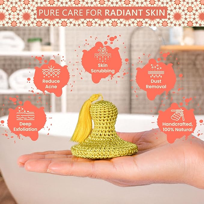Face Exfoliator and Skin Care Tool – Gentle Scrubber Pad for Daily Use on Face and Neck, Remove Dead Skin and Achieve a Smooth, Radiant Glow for Men & Women – Perfect for Relaxing Facial Massage