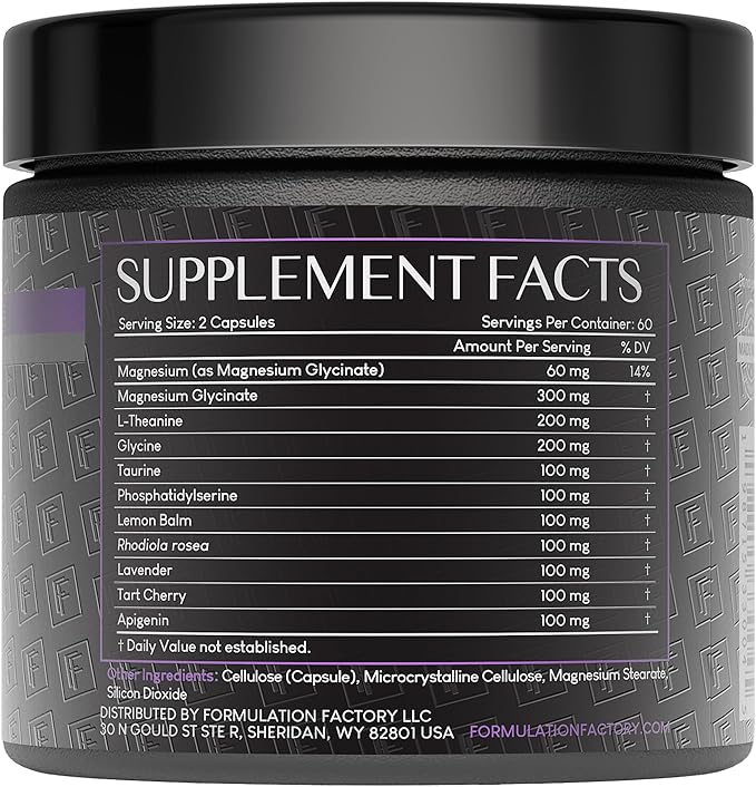 The Night Before 10-in-1 Midnight Maximizer Sleep Aid, Stress Relief, Cognition, Relaxation, Recovery, Focus, Magnesium Glycinate, L-Theanine & More, (120 Capsules – 2 Month Supply)