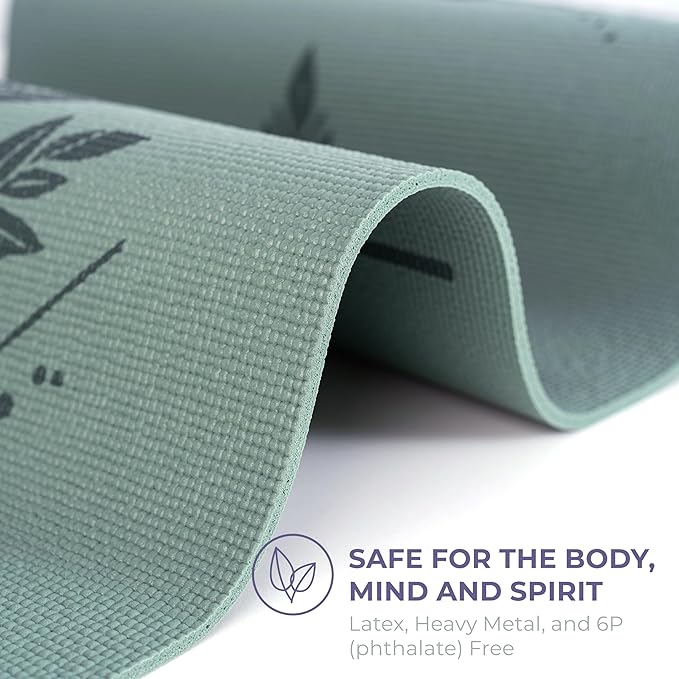 Sunshine Yoga 4 or 10 Pack Ascend Yoga Mat - 72" x 24" x 6mm Non-Slip Exercise Mat - Tear-Resistant, Non-Toxic Workout Mats for Pilates, Home, Studio, Fitness, Gym, Training, Floor Stretching