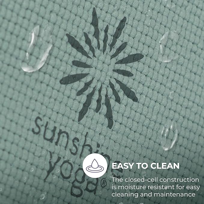Sunshine Yoga 4 or 10 Pack Ascend Yoga Mat - 72" x 24" x 6mm Non-Slip Exercise Mat - Tear-Resistant, Non-Toxic Workout Mats for Pilates, Home, Studio, Fitness, Gym, Training, Floor Stretching