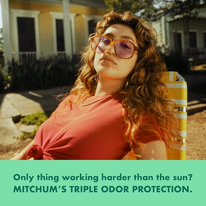 Mitchum Women’s Antiperspirant Deodorant Gel Stick, Shower Fresh Scent, 48HR Sweat & Odor Protection, Triple Odor Defense, Alcohol-Free, 3.4 oz (Pack of 2)