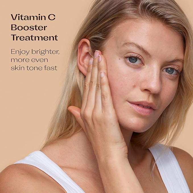 Trilogy Vitamin C Booster Treatment, Illuminating Serum with Hyaluronic Acid, 0.51 fl oz