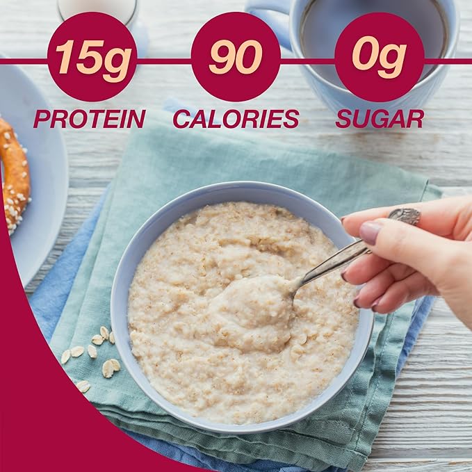 ProtiDIET High Protein Maple Brown Sugar Oatmeal - Keto-Friendly Sugar free Instant Oatmeal for a Healthy and Nutritious Breakfast, Packed with Essential Nutrients - 7 Count Box
