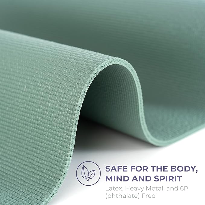 Sunshine Yoga 4 or 10 Pack Ascend Yoga Mat - 72" x 24" x 6mm Non-Slip Exercise Mat - Tear-Resistant, Non-Toxic Workout Mats for Pilates, Home, Studio, Fitness, Gym, Training, Floor Stretching