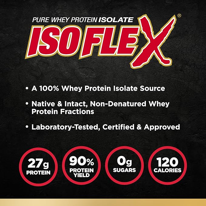 ALLMAX Nutrition ISOFLEX Whey Protein Isolate, Orange Dreamsicle - 2 lb - 27 Grams of Protein Per Scoop - Zero Fat & Sugar - 99% Lactose Free - Gluten Free & Soy Free - Approximate 30 Servings