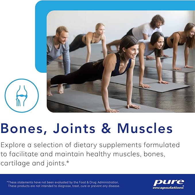 Pure Encapsulations Glucosamine Chondroitin with MSM - Supports Joint Health & Normal Cartilage Formation* - Maintains Enzyme Activity - Gluten-Free & Non-GMO - 360 Capsules