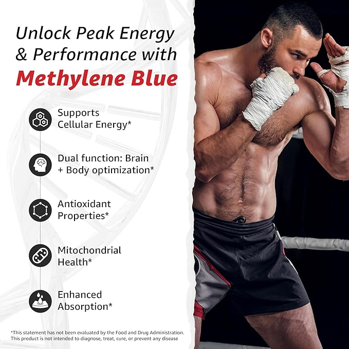 10X Health Methylene Blue Drops with Black Pepper Extract - 30ml Methylene Blue Pharmaceutical Grade Liquid - Boost Energy, Enhance Focus & Cognitive Support - Pina Colada Flavor, Vegan, Non-GMO