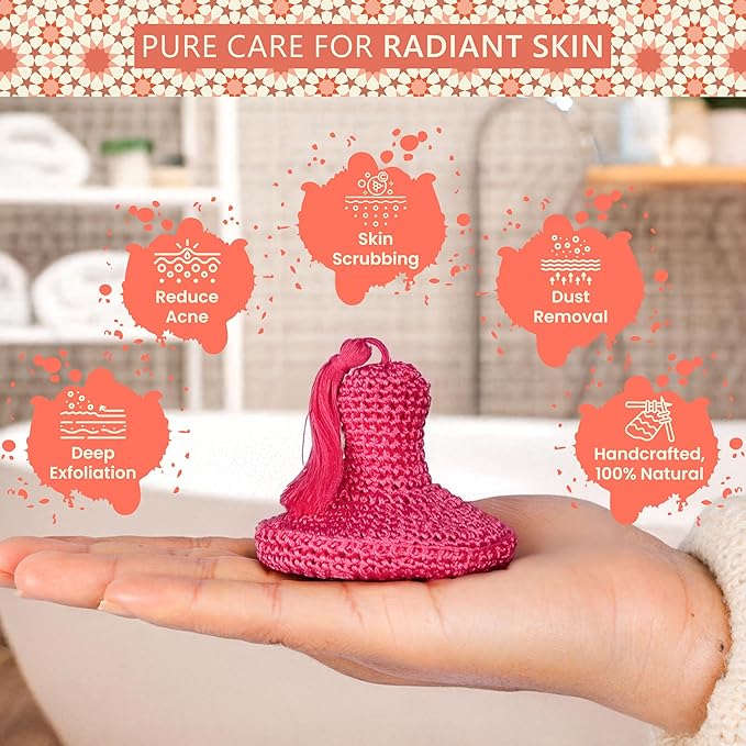 Face Exfoliator and Skin Care Tool – Gentle Scrubber Pad for Daily Use on Face and Neck, Remove Dead Skin and Achieve a Smooth, Radiant Glow for Men & Women – Perfect for Relaxing Facial Massage