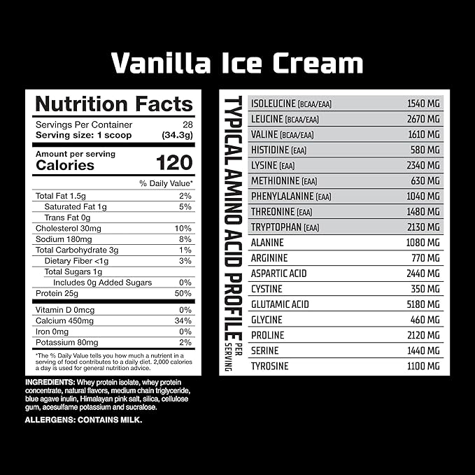 GAT SPORT Nitraflex Vanilla Whey Protein, Loaded BCAA's, EAA's, for Men and Women's Reocvery, 2 lbs.