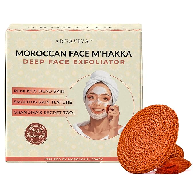 Face Exfoliator and Skin Care Tool – Gentle Scrubber Pad for Daily Use on Face and Neck, Remove Dead Skin and Achieve a Smooth, Radiant Glow for Men & Women – Perfect for Relaxing Facial Massage