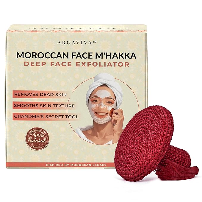 Face Exfoliator and Skin Care Tool – Gentle Scrubber Pad for Daily Use on Face and Neck, Remove Dead Skin and Achieve a Smooth, Radiant Glow for Men & Women – Perfect for Relaxing Facial Massage