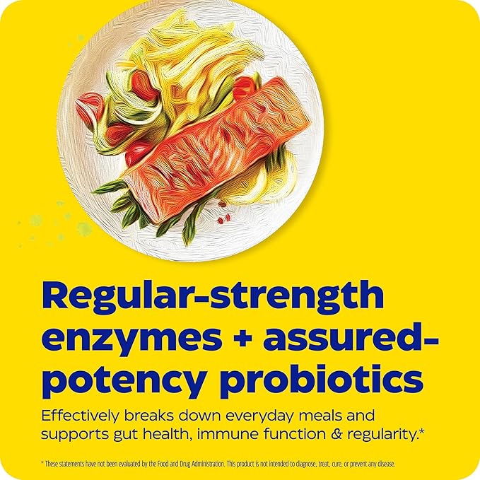 Enzymedica, Digest Complete + Probiotics, Full-Range, Everyday Enzymes with 800 Million CFU Active Cultures per Capsule, 90 Capsules