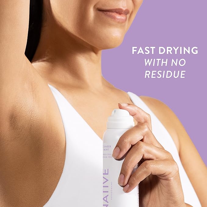 Native Deodorant & Body Spray Contains Naturally Derived Ingredients | Deodorant for Women and Men, All Day Odor Protection, Aluminum and Hydrocarbon Propellant Free | Lilac & White Tea