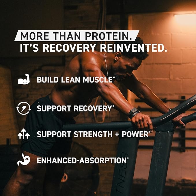 Kaged Post Workout Protein Powder | Re-Kaged | 28g Whey Protein with Creatine, Glutamine & Betaine for Muscle Growth & Recovery | Low Sugar | 20 Servings | Orange Cream