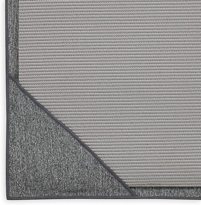 Gaiam Yoga Towel - Mat Sized Active Dry Non Slip Moisture Wicking Sweat Absorbent Microfiber Hot Yoga Towel for Women & Men | Stay-Put Corner Pockets (70" Long x 26" Wide), Grey